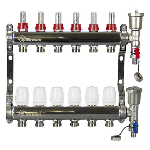 Коллекторы, смесительные узлы и монтажные шкафы